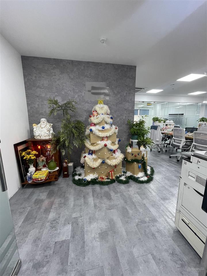 Cho thuê văn phòng đường trần não, quận 2, sẵn fiout 3 phòng, dt 135m2