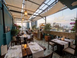 Chỉ 20tr rooftop góc 2 mt bùi viện có view toàn thành phố