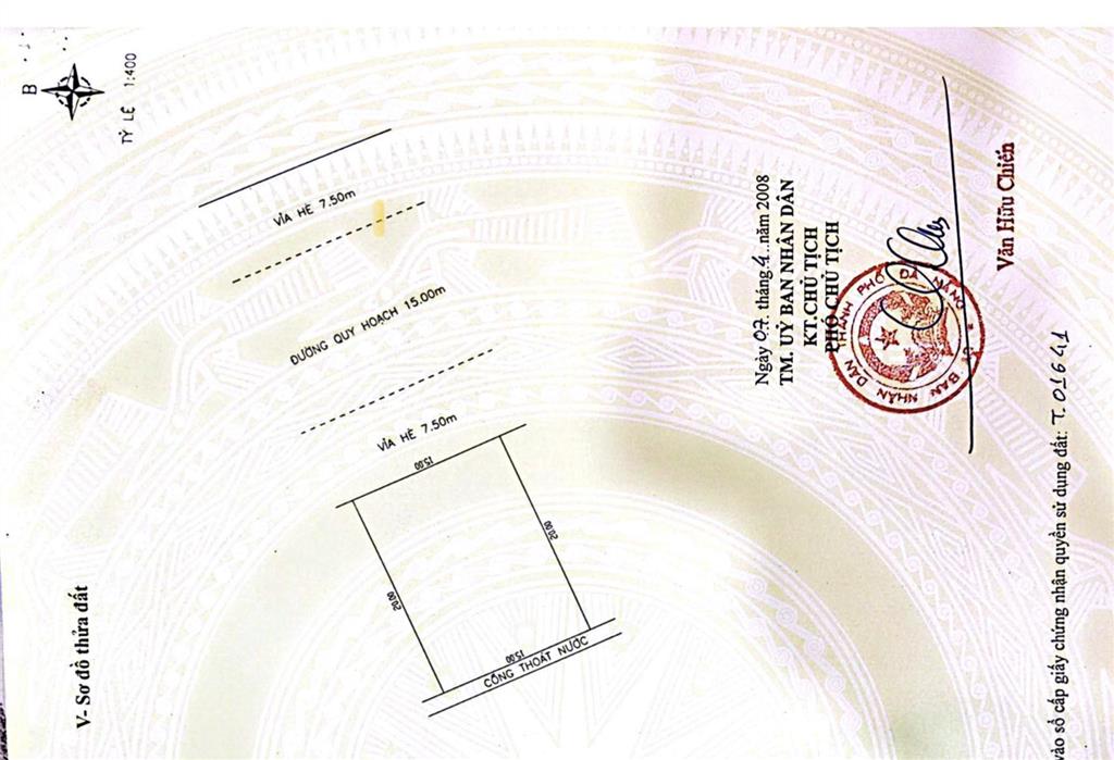 Bán đất tại lô biệt thự view sông, đường song hào, khu đô thị phú mỹ an, 26,x tỷ, 300 m2
