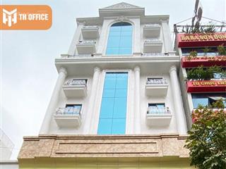 Gấp! bán tòa nhà văn phòng nguyễn hoàng, 2 thoáng, 80mx6t, thang máy, vỉa hè 10m, 3 oto tránh,