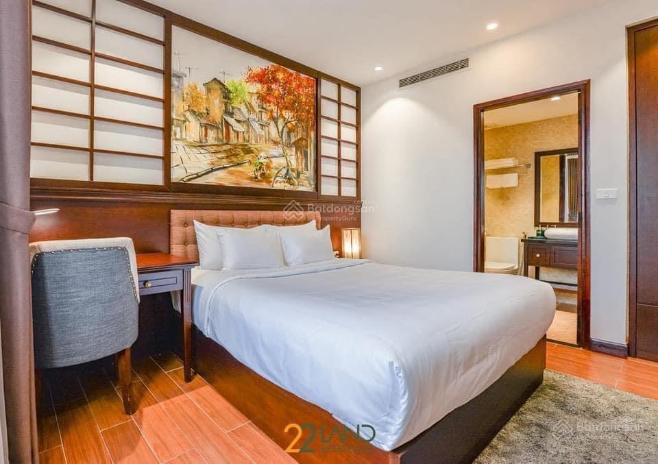Giảm sốc 4 tỷ, bán căn hộ dòng tiền, cầu giấy 31 phòng, 90m2, 10 tầng, hầm, doanh thu 2 tỷ/năm
