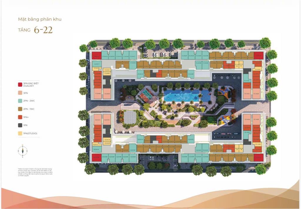 Thanh toán 199 triệu sở hữu ngay căn hộ 2pn 2wc tại the win city, tặng full nội thất an cường