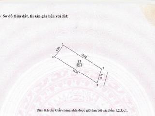 Cắt lỗ sâu, đất kinh nỗ, đông anh, sd 84m2, hơn 5 tỷ.  0972 174 ***