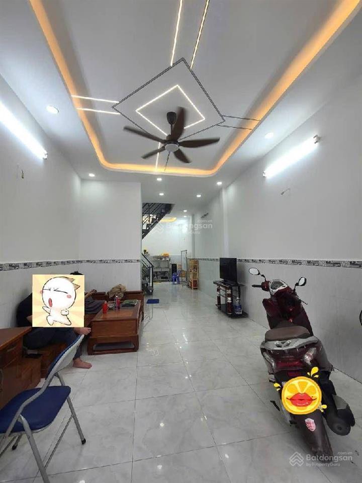 Bình tân  gần tân phú  56m2  2tầng  hẻm xe hơi 8m thông  chỉ 4.8tỷ