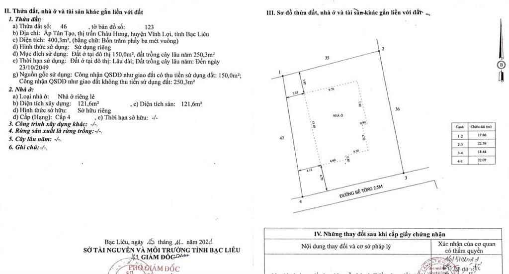 Bán nr giá siêu hời tại hẻm 13, quốc lộ 1a, 3,3 tỷ, 400m2