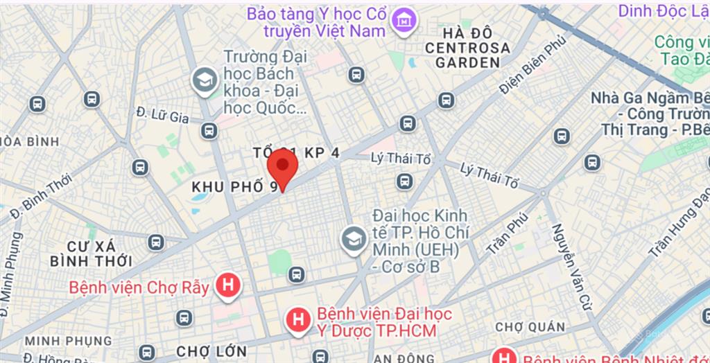 Góc mặt tiền 3 tháng 2, q10, dt khủng 14x23m nở hậu 20m, 430m2 đất
