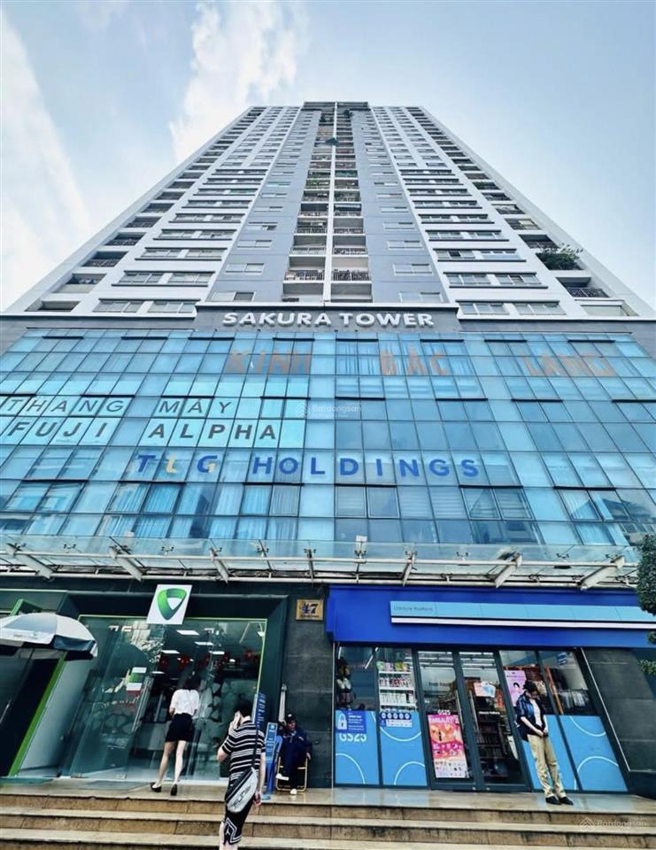 Cần bán căn hộ chung cư sakura tower 47 vũ trọng phụng, thanh xuân, dt 94m², 2pn, 2vs, căn lô góc