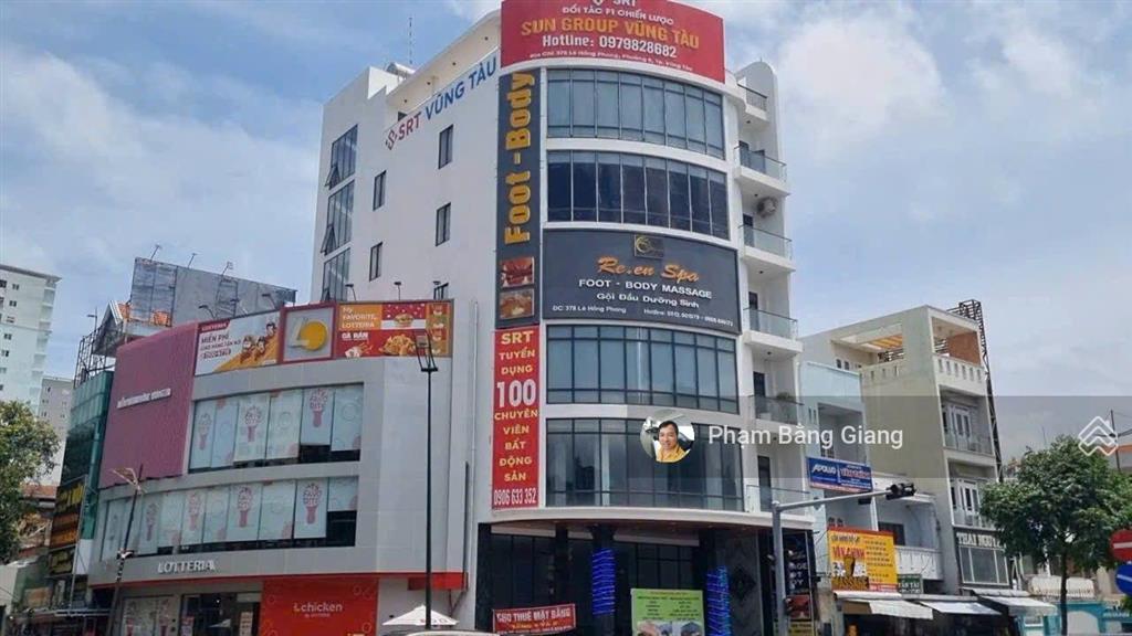 Bán gấp tòa nhà hoàn công đường lê hồng phong p tam thắng tp hcm. giá 78 tỷ