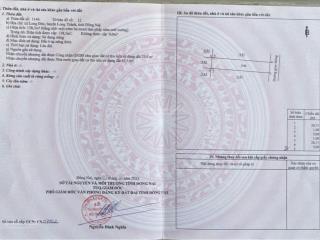 Bán đất tại xã long đức, huyện long thành, đồng nai, giá 1,15 tỷ, diện tích 138,5 m2