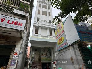 Tòa nhà 2 mặt tiền lý thái tổ quận 10 đoạn đẹp (5,2x22m) hầm 6 tầng, giá sốc 45 tỷ