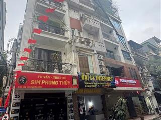Siêu phẩm huỳnh thúc kháng  vỉa hè rộng  ô tô tránh  kinh doanh đắc địa  thang máy 26 tỷ
