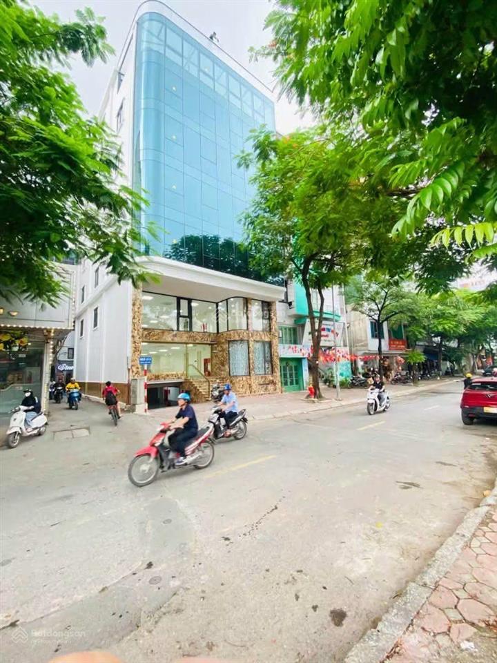 Bán nhà vỉa hè, ô tô tránh, kinh doanh hoàng quốc việt 100m 7 tầng mt 8m 41 tỷ