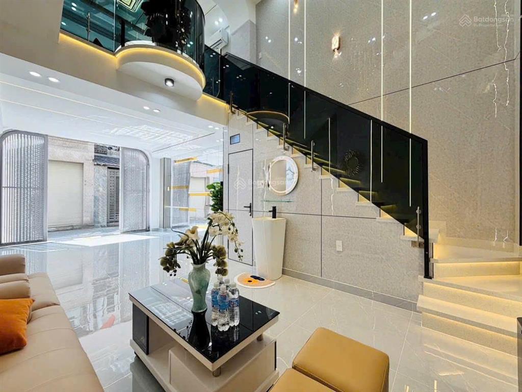 Bán nhà hẻm xe hơi 6m đường huỳnh văn nghệ, p.12, 4,3 x 10, 5 tầng giá 7.2 tỷ tl