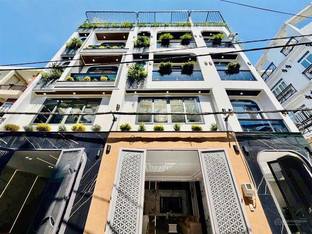 Bán nhà hẻm xe hơi 6m đường huỳnh văn nghệ, p.12, 4,3 x 10, 5 tầng giá 7.2 tỷ tl