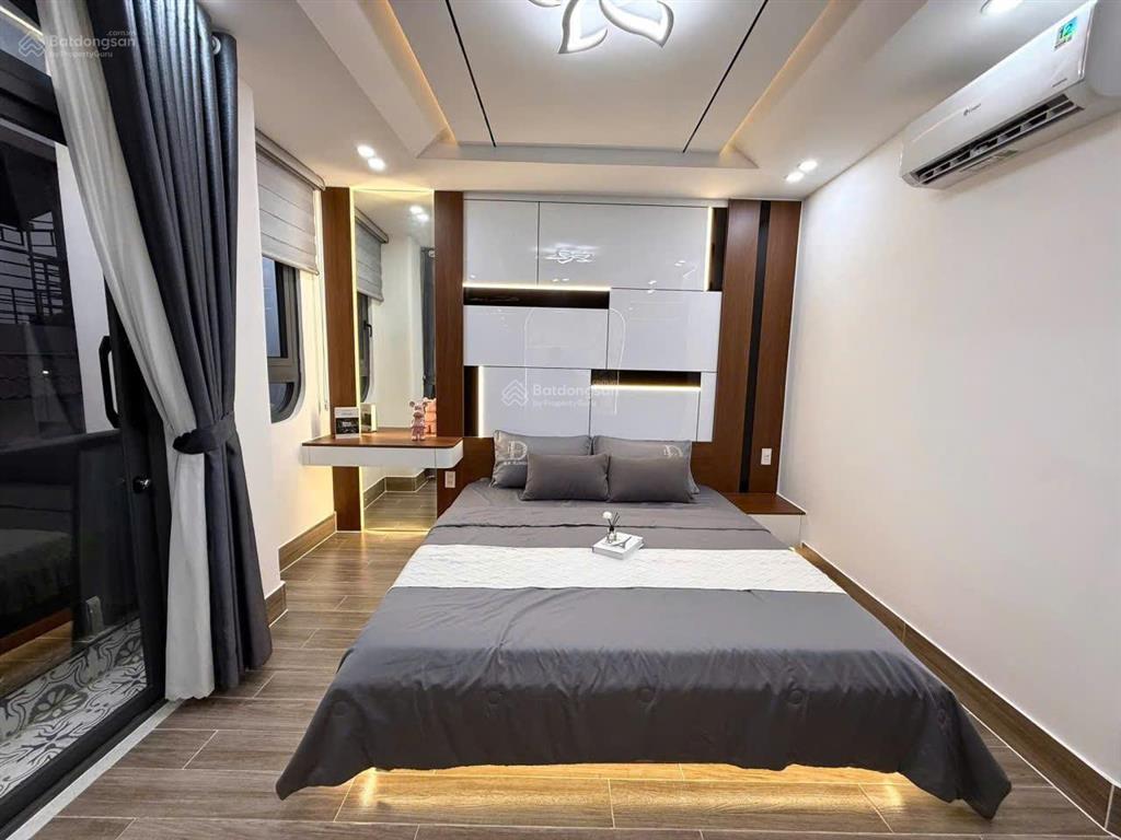 Bán nhà hẻm xe hơi 6m đường huỳnh văn nghệ, p.12, 4,3 x 10, 5 tầng giá 6.95 tỷ tl