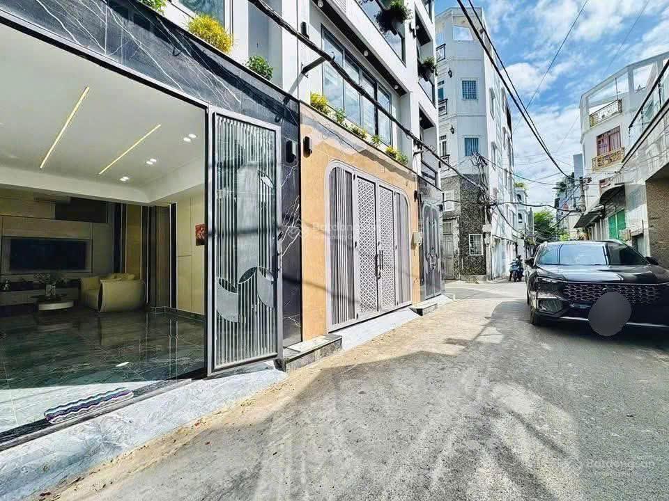 Bán nhà hẻm xe hơi 6m đường huỳnh văn nghệ, p.12, 4,3 x 10, 5 tầng giá 6.95 tỷ tl