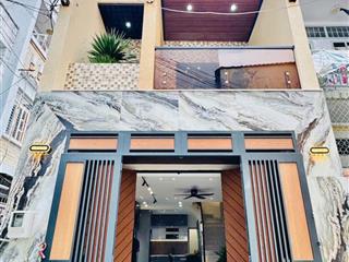 Bán nhà mới đẹp hẻm 3,5m đường số 8, p.11, 4 x 14, 2 tầng, 3pn giá 6.4 tỷ tl