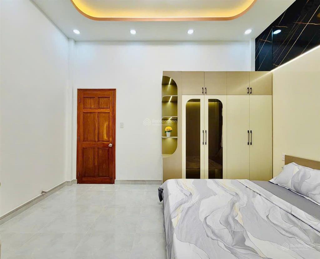 Bán nhà mới đẹp hẻm 3m sát mặt tiền đường phan huy ích, p.14, 4,5 x 14, 2 tầng, 3pn giá 5.95 tỷ tl