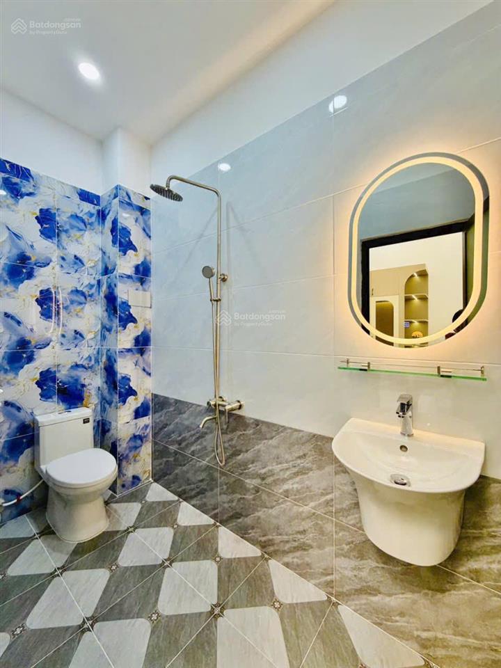 Bán nhà mới đẹp hẻm 3m sát mặt tiền đường phan huy ích, p.14, 4,5 x 14, 2 tầng, 3pn giá 5.95 tỷ tl