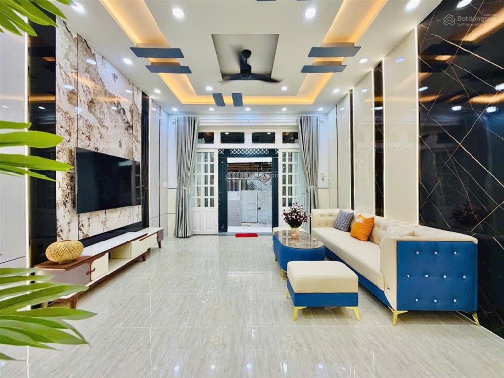 Bán nhà mới đẹp hẻm 3m sát mặt tiền đường phan huy ích, p.14, 4,5 x 14, 2 tầng, 3pn giá 5.95 tỷ tl
