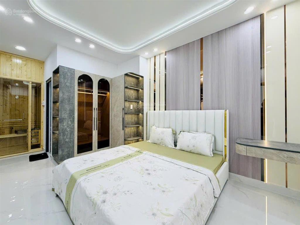 Bán nhà mới đẹp hẻm xe hơi 1 sẹc sát mặt tiền đường huỳnh văn nghệ, p.15, 4,3 x 22, giá 9.25 tỷ tl