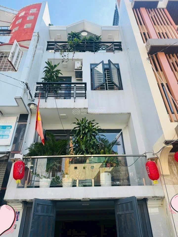 Bán nhà hẻm 1 sẹc 8m xe hơi, xe tải thông tứ phía đường quang trung, p.11, 4 x 17 giá 9.7 tỷ tl