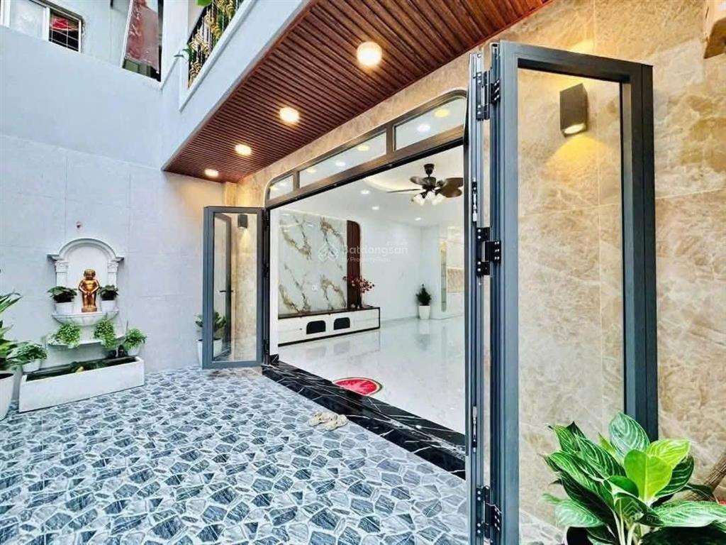 Bán nhà mới đẹp hẻm 3m đường lê đức thọ, p6, 5,4 x 13,5, 2 tầng, 3 phòng ngủ giá 5.5 tỷ tl