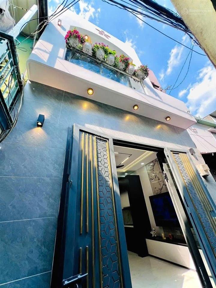 Bán nhà hẻm ba gác đường phạm văn chiêu, p. 14, 4,6 x 10m, có phòng ngủ dưới trệt giá 4.25 tỷ tl