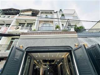 Giảm mạnh 1 tỷ nhà hẻm xe tải 6m thông đường quang trung, p.14, 4 x 16, 4 tầng, 5pn giá 8 tỷ tl.