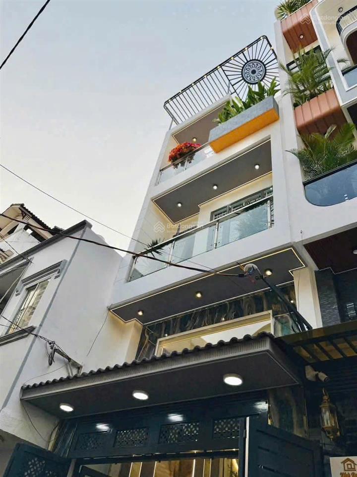 Bán nhà xây mới hẻm 6m 2 xe hơi tránh nhau đường lê đức thọ, p.13, 4 x 12, giá 7.38 tỷ tl