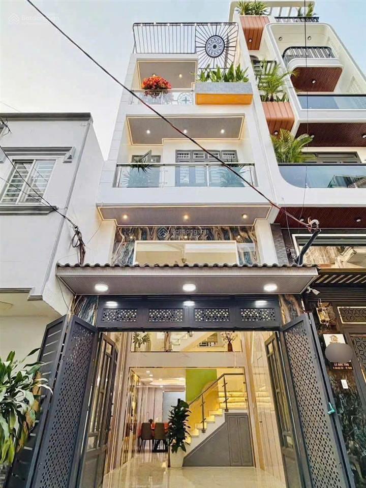 Bán nhà xây mới hẻm 6m 2 xe hơi tránh nhau đường lê đức thọ, p.13, 4 x 12, giá 7.38 tỷ tl