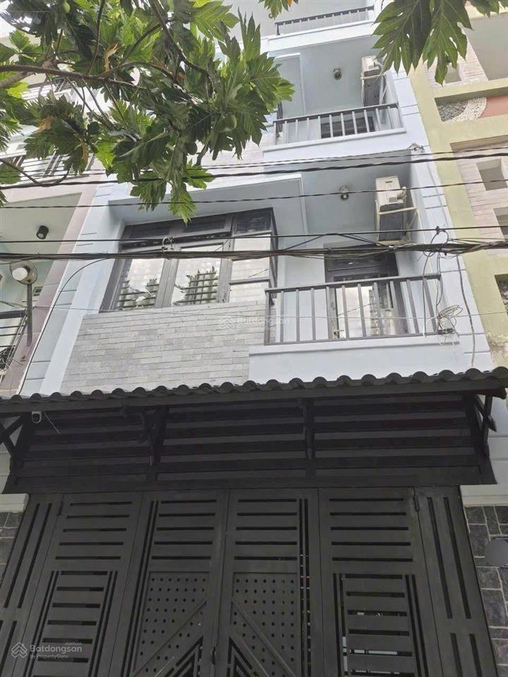 Bán nhà hẻm xe tải 8m đường số 9, p.16, xe hơi 7 chỗ vô nhà, 4.4 x 13, 4 tầng giá 7.45 tỷ tl