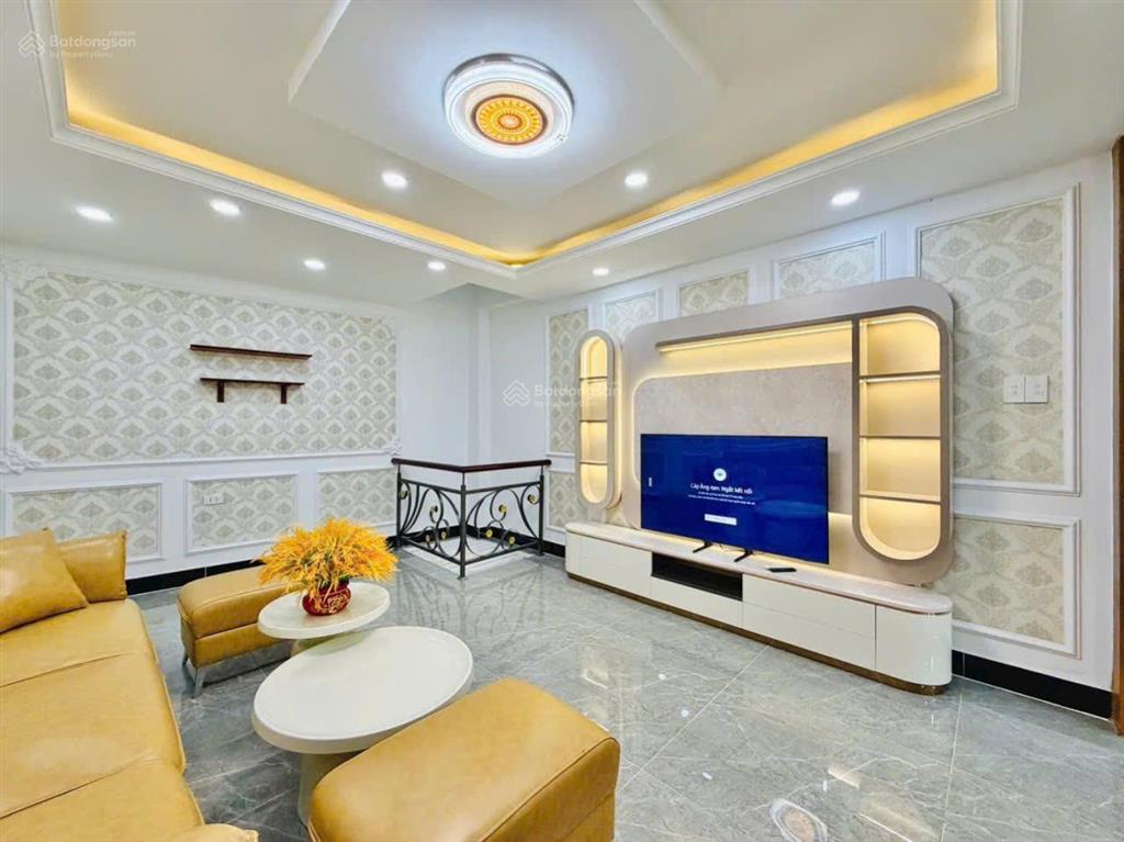 Bán nhà hẻm xe hơi 5m khu đồng bộ đường phạm văn chiêu, p.9, 4 x 15, 5 tầng giá 7.75 tỷ tl