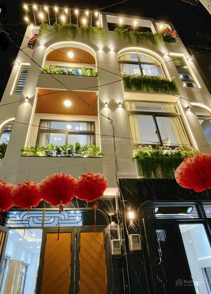 Giảm sâu 800 triệu bán nhà xây mới hẻm 5m đường tú mỡ, p. 7, 4.5 x 13m nh 8m giá 7.95 tỷ tl