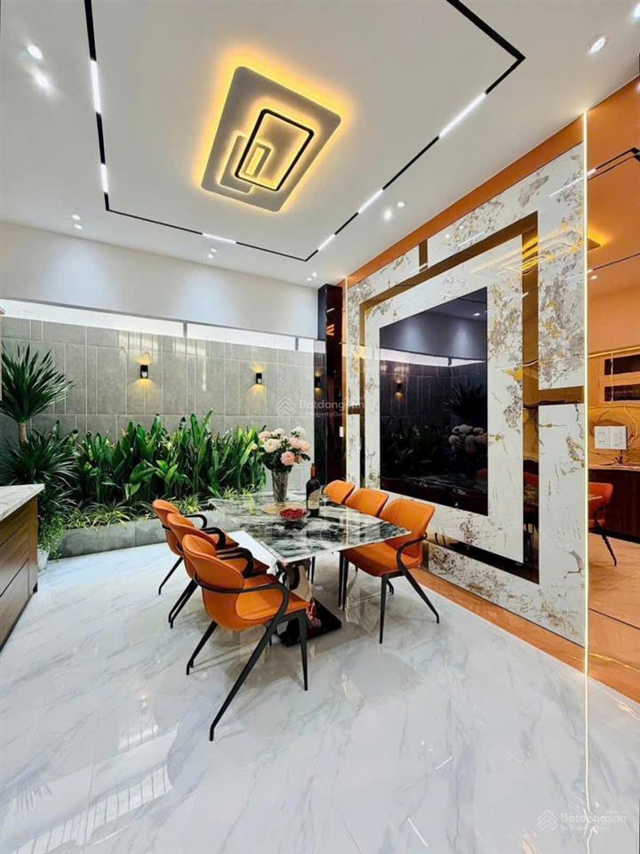 Giảm sâu 800 triệu bán nhà xây mới hẻm 5m đường tú mỡ, p. 7, 4.5 x 13m nh 8m giá 7.95 tỷ tl
