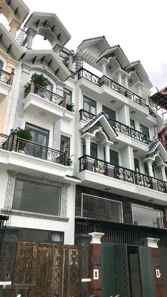Bán nhà khu đồng bộ hẻm 5m, xe hơi vô nhà đường bùi quang là, p.12, 4 x 15, 5 tầng giá 6.8 tỷ tl
