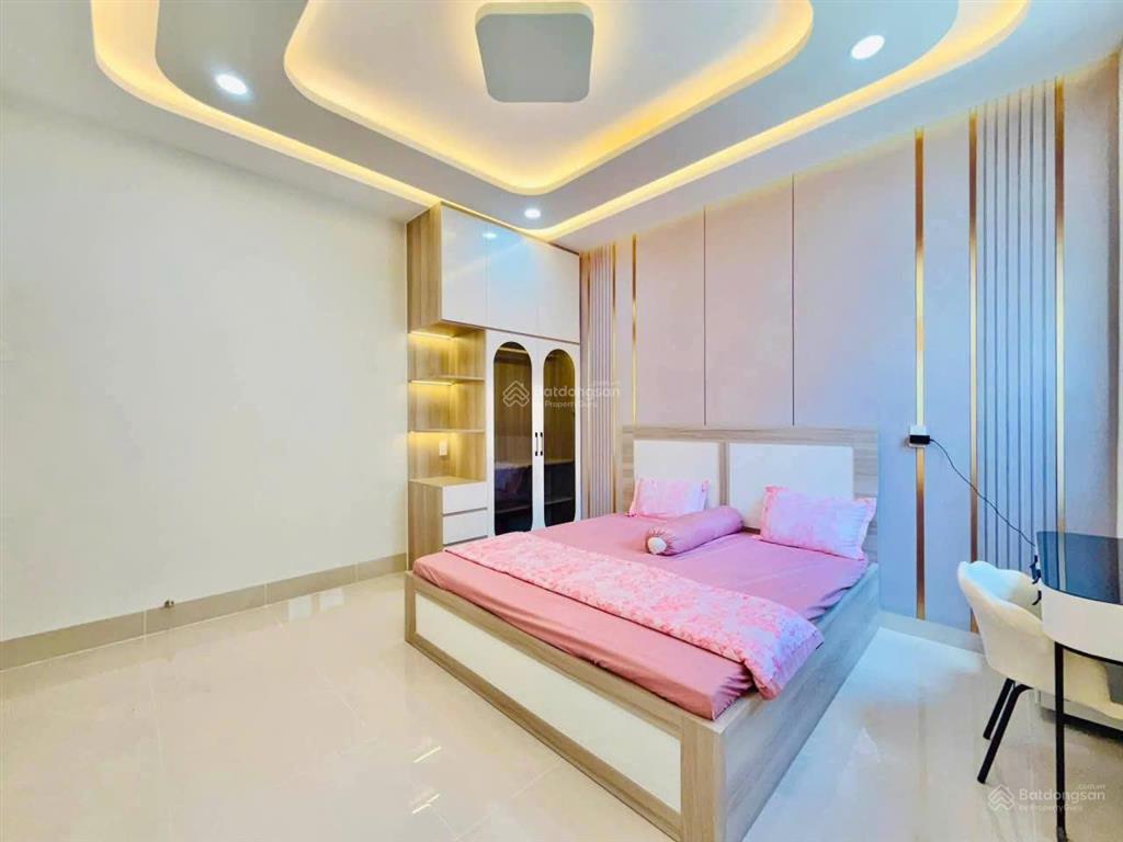 Bán nhà mới đẹp ngay chợ an nhơn hẻm xe hơi đường số 28, p.6, 5.1 x 16, 4pn giá 6.75 tỷ tl