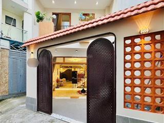 Bán nhà dt lớn hẻm xe hơi đường số 59, p. 14, 5.23 x 15.3 nở hậu 7m có pn trệt giá 6.55 tỷ tl
