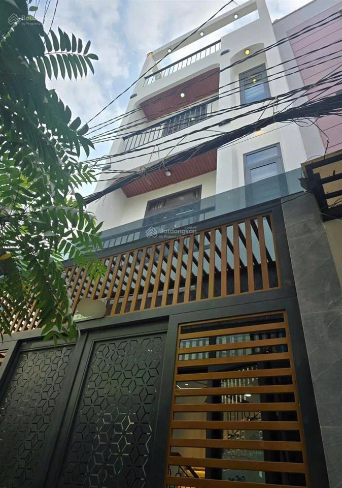 Bán nhà hẻm 3m sát hẻm xe tải thông đường phạm văn chiêu, p.14, 4 x 10 nh 4.5, 4 tầng giá 5.9 tỷ tl