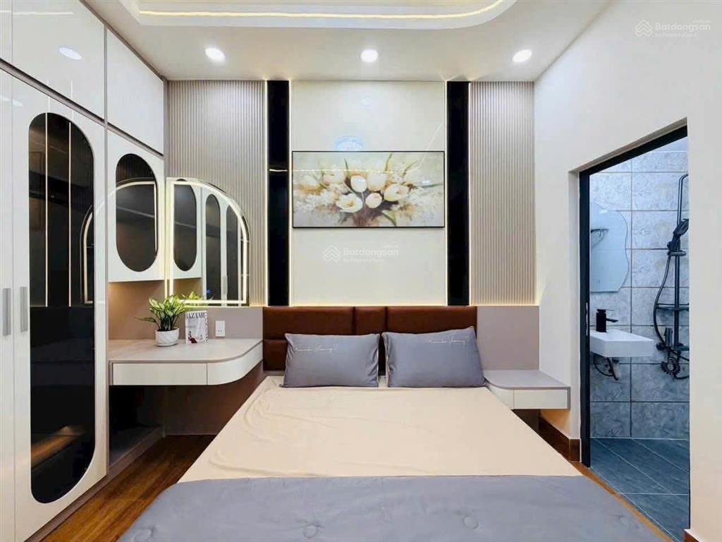 Bán nhà hẻm xe hơi đường hoàng bật đạt, p.15, 3.2 x 14, 3pn có pn trệt giá 4.95 tỷ tl
