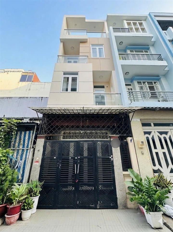 Bán nhà khu đồng bộ hẻm 5m xe hơi vô nhà đường quang trung, p.8, 4 x 15, 4 tầng giá 7.6 tỷ tl