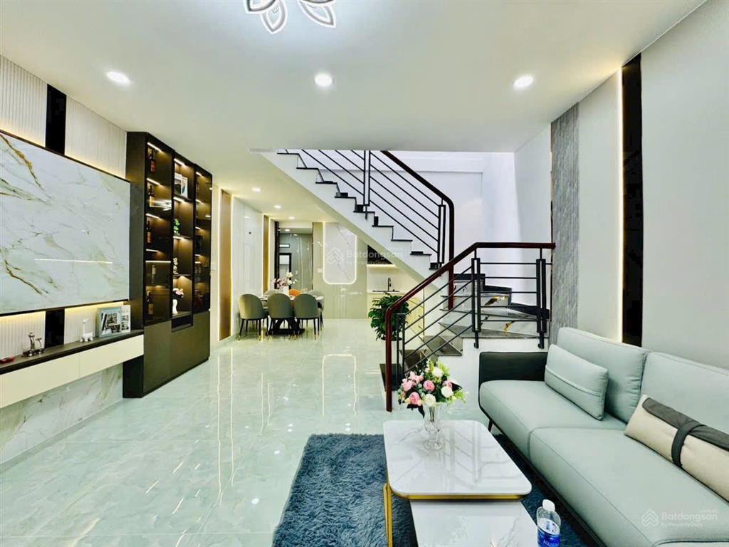 Bán nhà hẻm 3m 1 trục đường phan huy ích, p. 14, 5.2 x 13, có pn trệt giá 5.45 tỷ tl