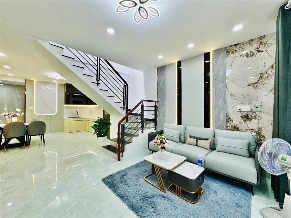 Bán nhà hẻm 3m 1 trục đường phan huy ích, p. 14, 5.2 x 13, có pn trệt giá 5.45 tỷ tl