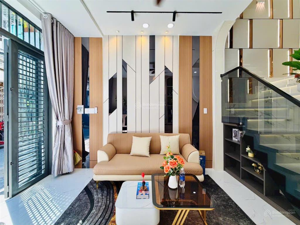 Bán nhà hẻm xe hơi thông đường lê đức thọ, p.16, 3.4 x 9, 2 tầng, giá 4.1 tỷ tl