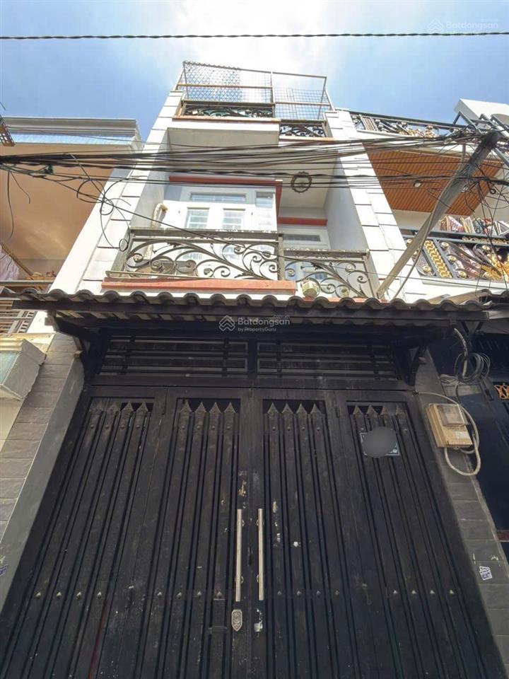 Bán nhà hẻm 2.5m thông đường quang trung, p.10, 3 x 10, 3 tầng, 3pn giá 3.58 tỷ tl