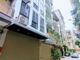 Cho thuê nhà phân lô ngõ 52 phố quan nhân, cầu giấy, 68m2, 8 tầng thang máy, có hầm, mặt tiền 5.5m