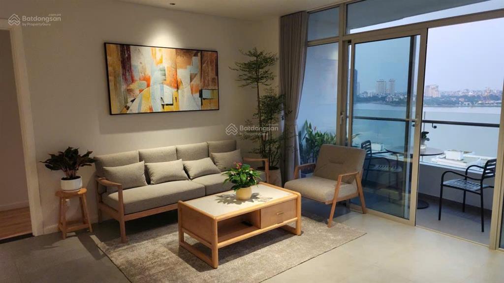 Cc watermark 395 lạc long quân, 88m2, căn góc 2 p. ngủ vuông đẹp, 2wc, view thẳng hồ tây, 11.8 tỷ