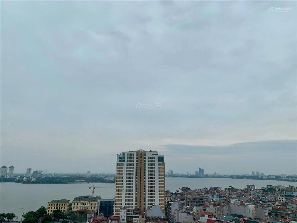 Cc tây hồ residence 158 võ chí công, 108m2 căn góc 3pn tầng cao view hồ tây, full nội thất, 10,6 tỷ