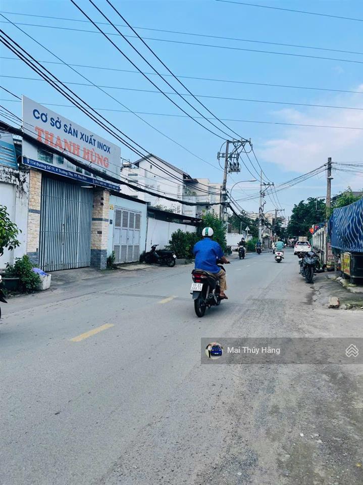 72,4tr/m2 đất full thổ cư trường thọ gần vành đai ii  gpxd hầm + 6 tầng  hẻm 1/ xe tải thẳng tắp