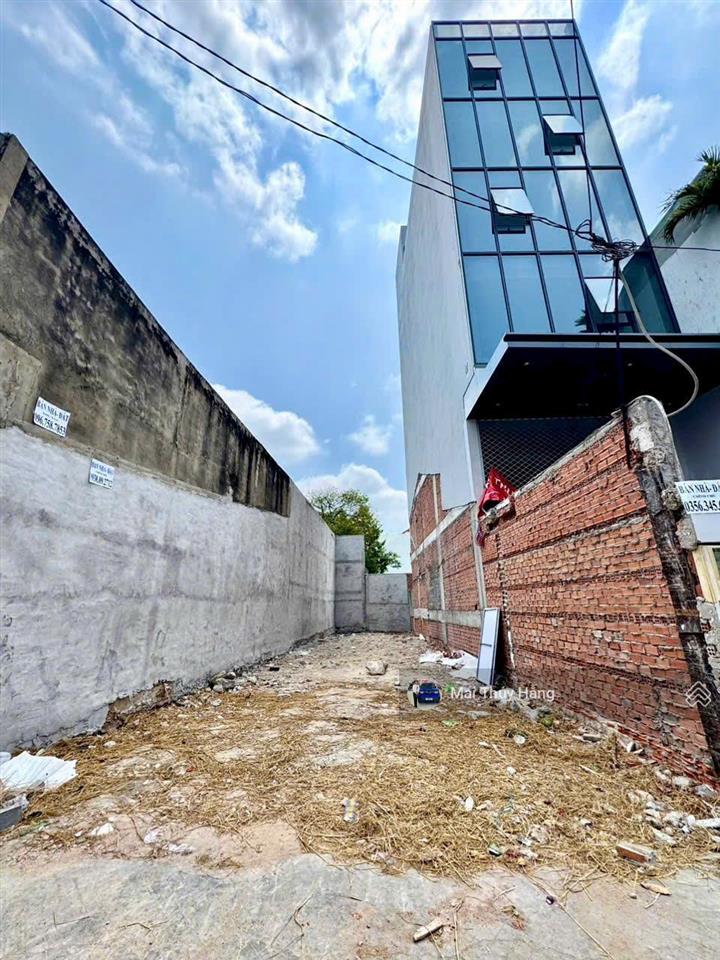 Mặt tiền đặng văn bi gần gần xa lộ hà nội, ngang 5,5m không lộ giới  gpxd hầm + 7 tầng